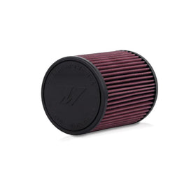 Mishimoto Universal fit, Performance Air Filter, 2.75In Inlet, 6In filter length Red - Corvette Realm