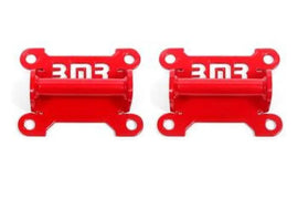 BMR 98-02 Chevrolet Camaro Motor Mount Kit (Solid Steel) - Red - Corvette Realm