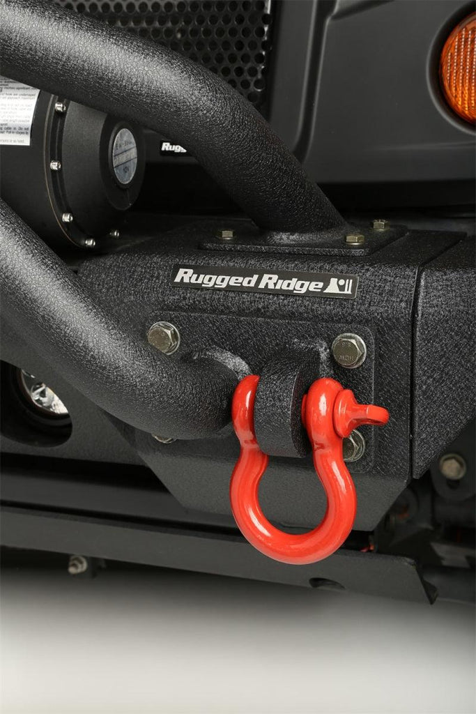 Rugged Ridge Red 7/8in D-Shackles - Corvette Realm