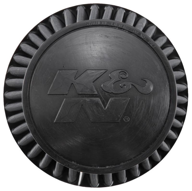 K&N Universal Rubber Filter Round Tapered 6in Flange ID x 7.5in Base OD x 5.25in Top OD x 8in Height - Corvette Realm