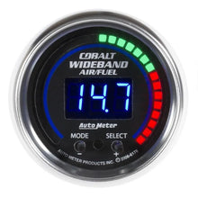 Load image into Gallery viewer, Autometer Cobalt 52mm Air/Fuel Ratio Pro Plus Digital w/ Peak &amp; Warning Gauge - Corvette Realm