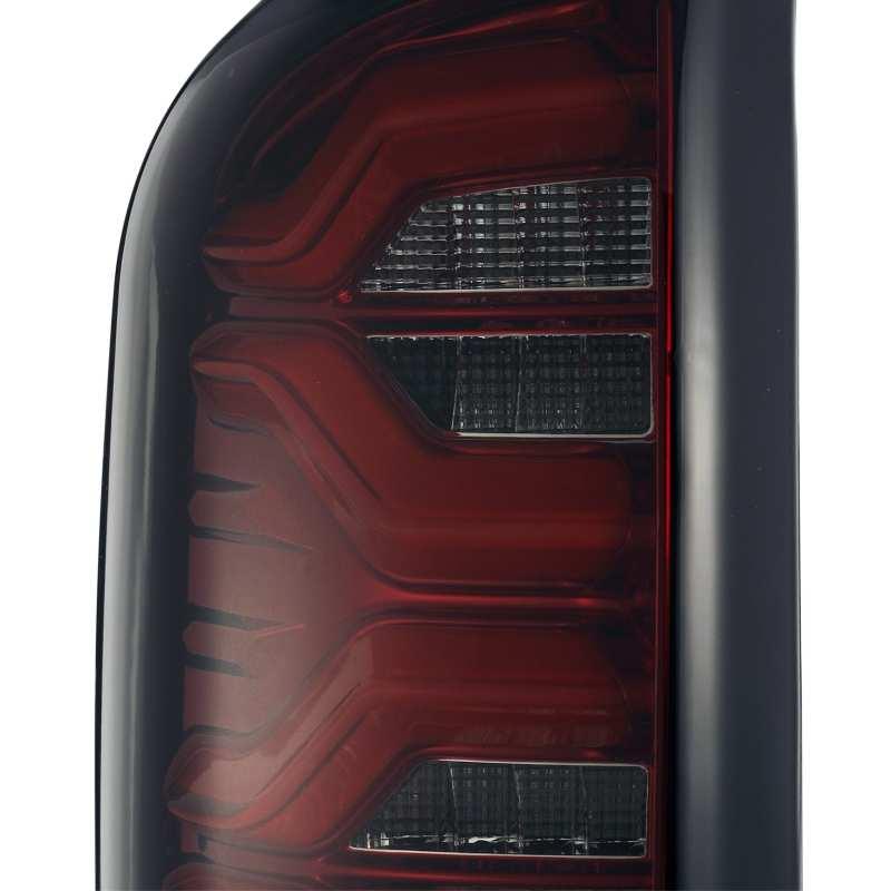 AlphaRex 16-20 Toyota Tacoma PRO-Series LED Tail Lights Red Smoke - Corvette Realm