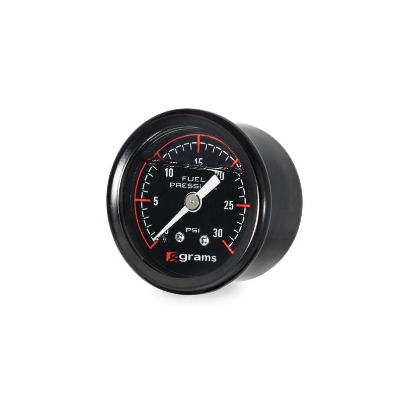 Grams Performance 0-30 PSI Fuel Pressure Gauge - Corvette Realm