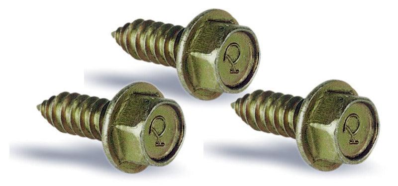 Moroso Wheel Rim Screws - Grade 8 Steel - Gold Iridite Finish - 35 Pack - Corvette Realm