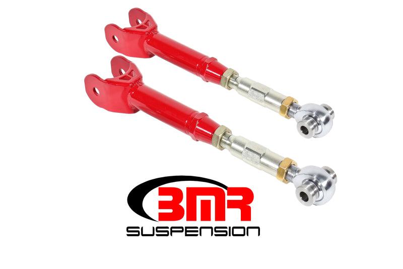 BMR 16-17 6th Gen Camaro Upper Control Arms On-Car Adj. Rod Ends (Polyurethane) - Red - Corvette Realm