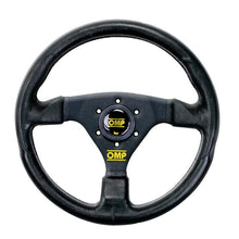 Load image into Gallery viewer, OMP GP Racing Steering Wheel - Black/Black - Corvette Realm