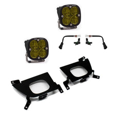 Load image into Gallery viewer, Baja Designs 2019+ Chevy Silverado 1500/2500/2500 HD SAE Amber Fog Pocket Kit - Corvette Realm