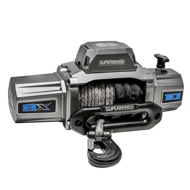 Superwinch 10000 LBS 12V DC 3/8in x 80ft Synthetic Rope SX 10000 Winch - Corvette Realm