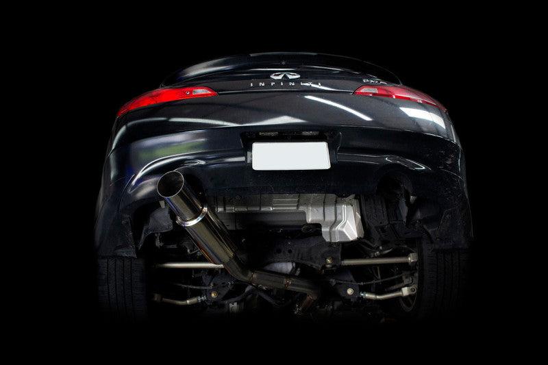 ISR Performance GT Single Exhaust - Infiniti G37 Coupe RWD - Corvette Realm