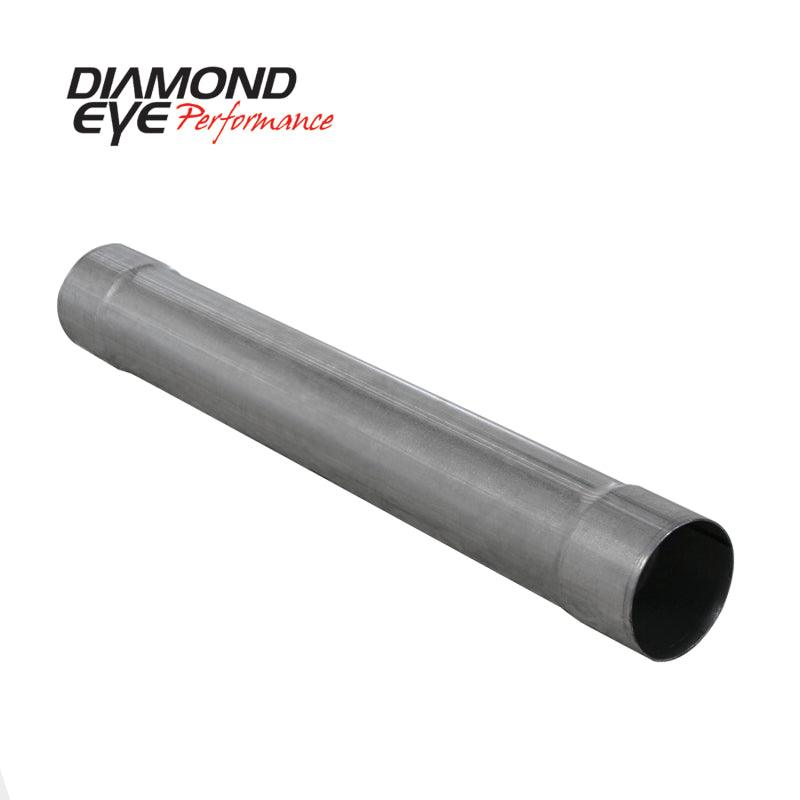 Diamond Eye MFLR RPLCMENT PIPE 4in 30in LENGTH AL MR400 - Corvette Realm