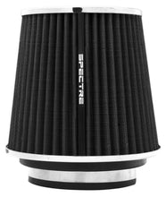 Load image into Gallery viewer, Spectre Adjustable Conical Air Filter 5-1/2in. Tall (Fits 3in. / 3-1/2in. / 4in. Tubes) - Black - Corvette Realm