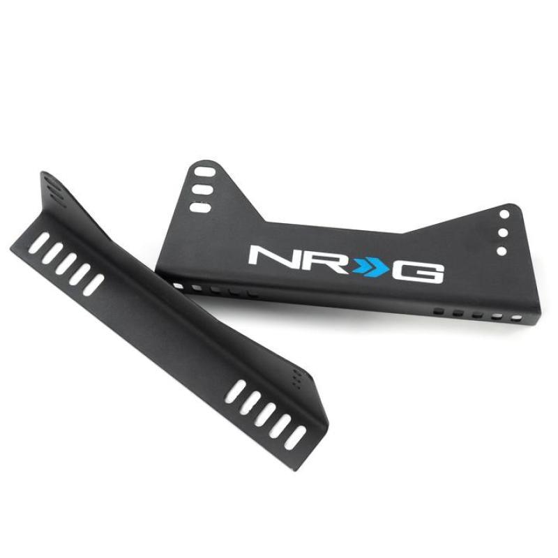 NRG Bucket Seat Side Bracket - 2pc w/ NRG Logo - Corvette Realm