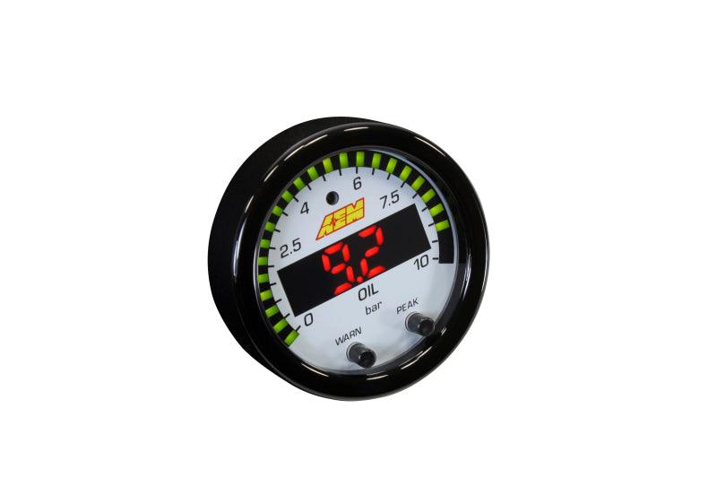 AEM X-Series 0-150 Oil Pressure Gauge Kit - Corvette Realm