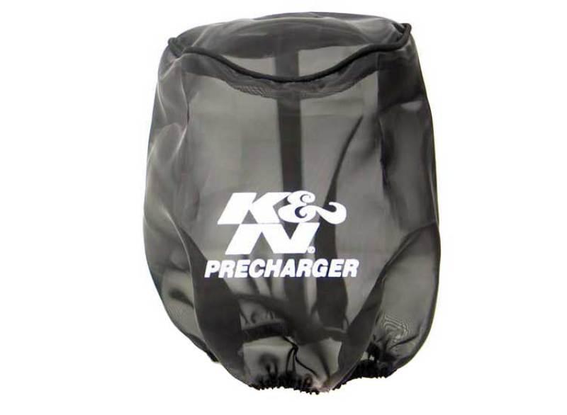 K&N Precharger Tapered Air Filter Wrap Black 6in Height / 6in Diameter - Corvette Realm