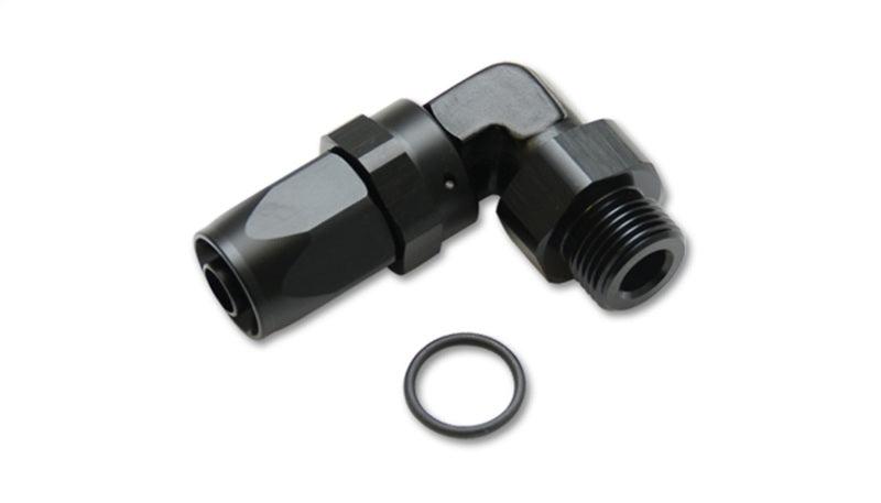 Vibrant Male -16AN to -16AN ORB 90 Degree Hose End Fitting - Corvette Realm