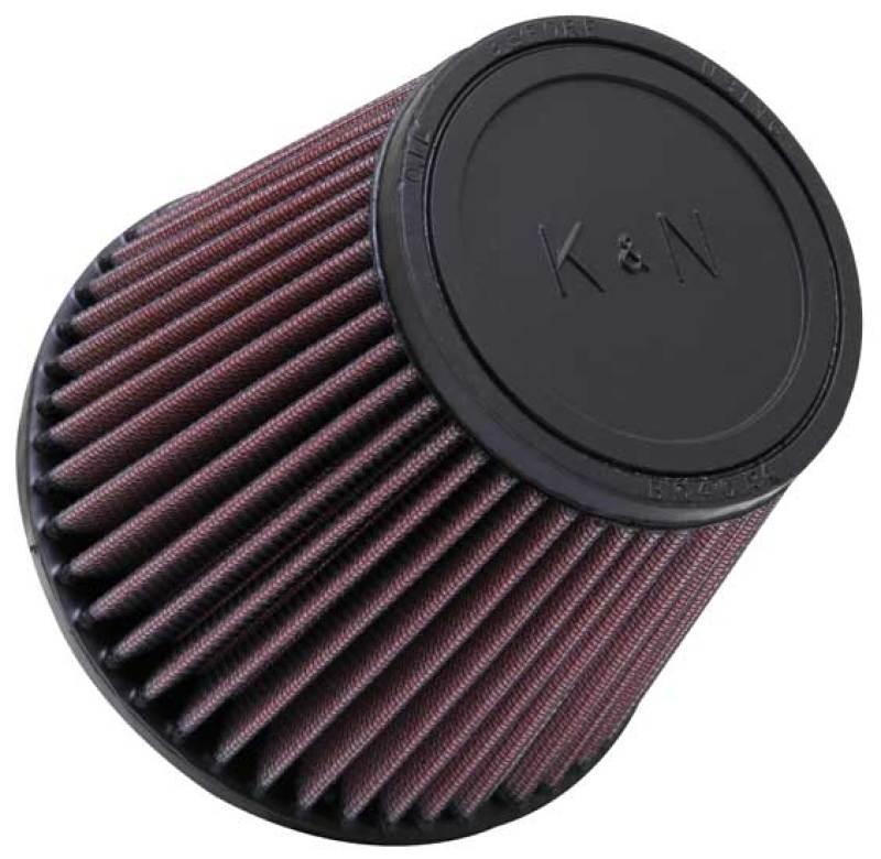 K&N Filter Universal Rubber Filter 3 Inch Flange 6 inch Base 4 inch Top 5 inch Height - Corvette Realm