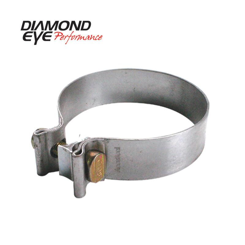 Diamond Eye CLAMP Band 4in METRIC HARDWARE AL - Corvette Realm