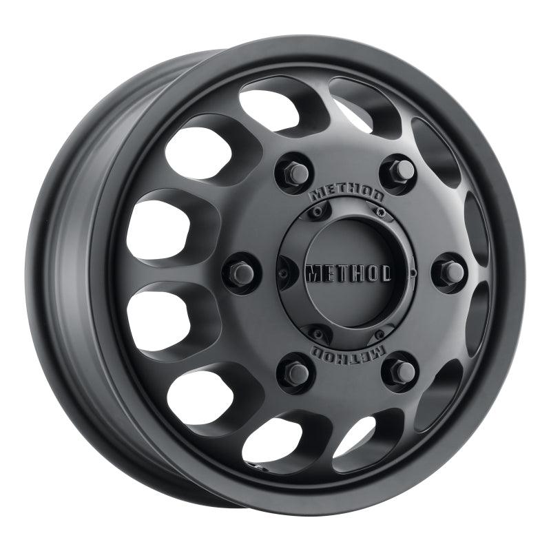 Method MR901 - FRONT 16x5.5 +117mm Offset 6x205 161.04mm CB Matte Black Wheel - Corvette Realm