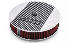 Load image into Gallery viewer, Edelbrock Air Cleaner Elite II 14In Diameter w/ 3In Element Polished - Corvette Realm