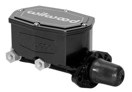 Wilwood Compact Tandem Master Cylinder - 1in Bore - (Black) - Corvette Realm
