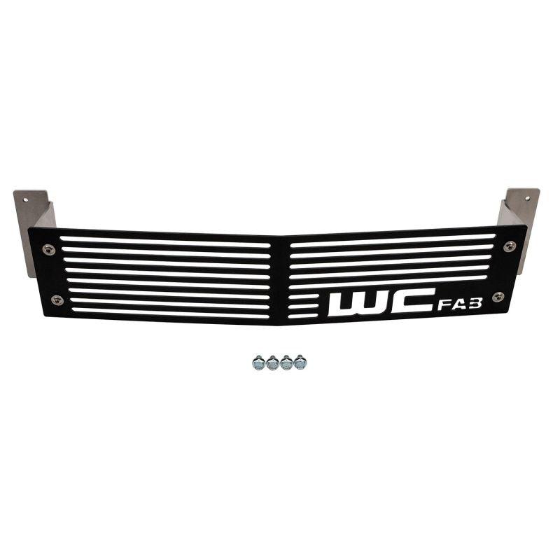 Wehrli 15-19 Chevrolet Silverado HD 6.6L LML/L5P Duramax Bumper Grille - Gloss Black - Corvette Realm