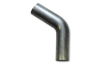 Load image into Gallery viewer, Vibrant 2.5in O.D. T304 SS 60 deg Mandrel Bend 6in x 6in leg lengths (3.5in Centerline Radius) - Corvette Realm