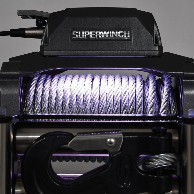 Superwinch 10000 LBS 12V DC 3/8in x 85ft Wire Rope SX 10000 Winch - Corvette Realm