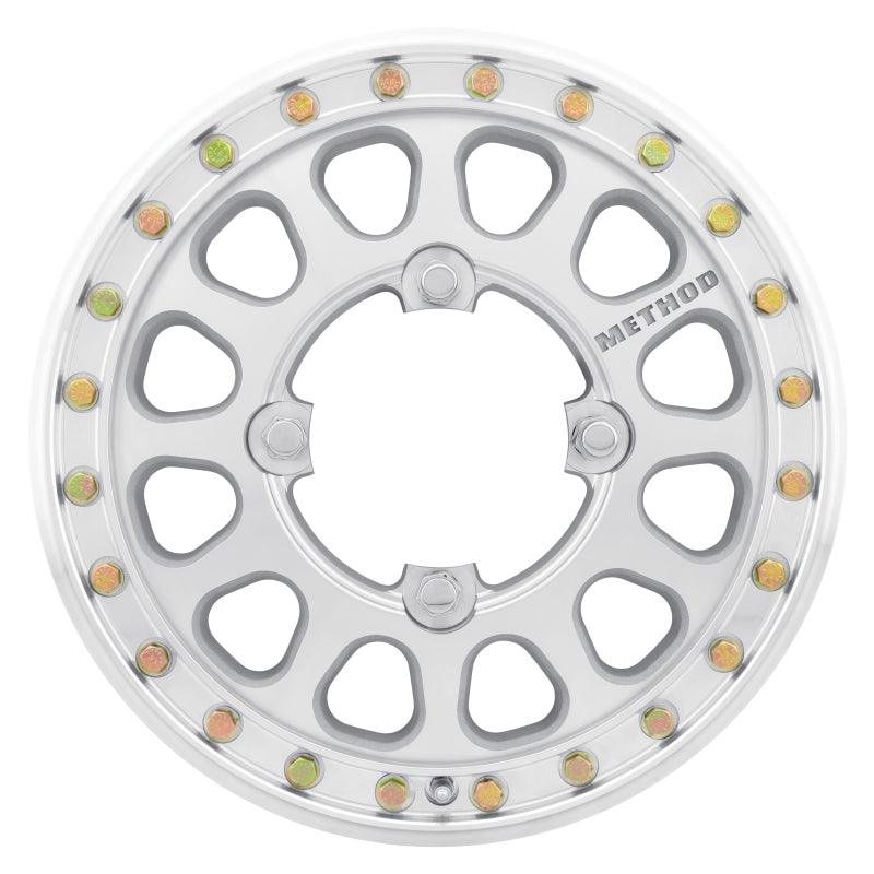 Method MR401-R UTV Beadlock 15x5 / 5+0/43mm Offset / 4x136 / 106mm CB Machined - Raw Wheel - Corvette Realm
