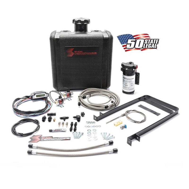 Snow Performance Stg 3 Boost Cooler Water Injection Kit TD Univ. (SS Braided Line and 4AN Fittings) - Corvette Realm