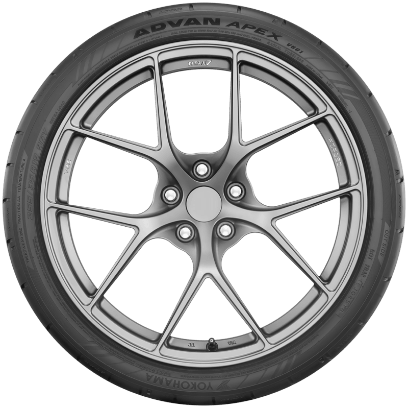 Yokohama Advan Apex V601 Tire - 225/40R18 92Y - Corvette Realm