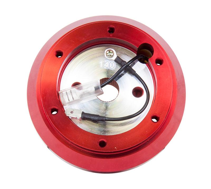 NRG Short Hub Adapter S13 Nissan 240 - Red - Corvette Realm