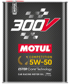 Motul 2L 300V Competition 5W50 - Corvette Realm