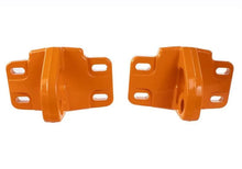 Load image into Gallery viewer, Ford Racing 2021+ Bronco Front Bumper Tow Hooks - Orange (Pair) - Corvette Realm