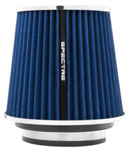 Load image into Gallery viewer, Spectre Adjustable Conical Air Filter 5-1/2in. Tall (Fits 3in. / 3-1/2in. / 4in. Tubes) - Blue - Corvette Realm