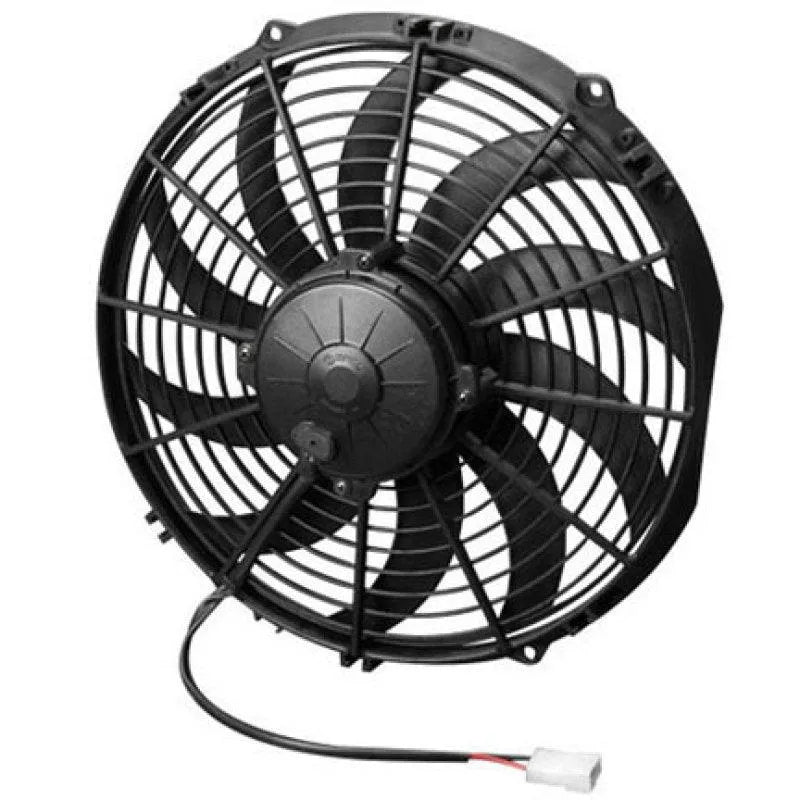 SPAL 1381 CFM 12in High Performance Fan - Push/Curved (VA10-AP70/LL-61S) - Corvette Realm