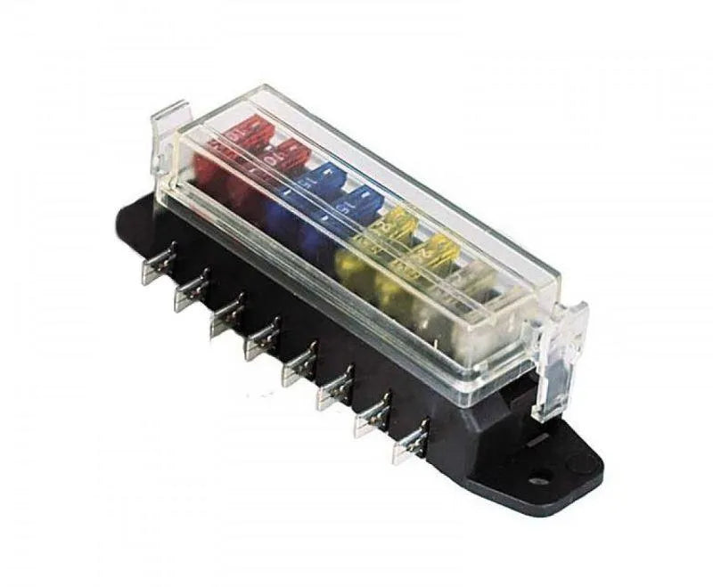 Hella 8-Way Lateral Single Fuse Box - Corvette Realm