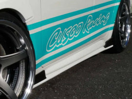 Cusco 19+ Toyota Corolla Hatchback Side Skirt Set (Primer/Unpainted) - Corvette Realm
