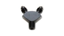 Load image into Gallery viewer, Vibrant -3AN x -3AN x 1/8in NPT Y-Adapter Fitting - Aluminum - Corvette Realm