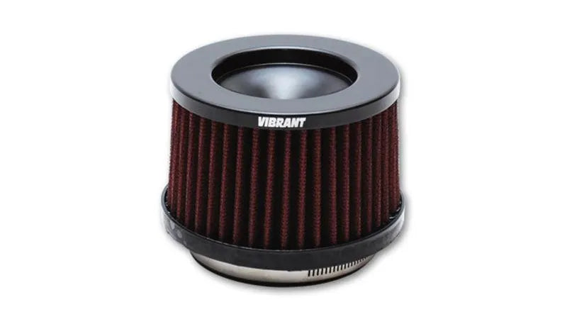 Vibrant The Classic Perf Air Filter 4.75in O.D. Cone x 3-1/2in Tall x 3in inlet I.D. Turbo Outlets - Corvette Realm