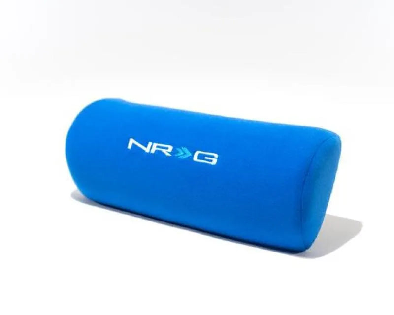 NRG Bucket Seat Extra Firm Half Moon Lumbar Support Blue 1pc - Corvette Realm