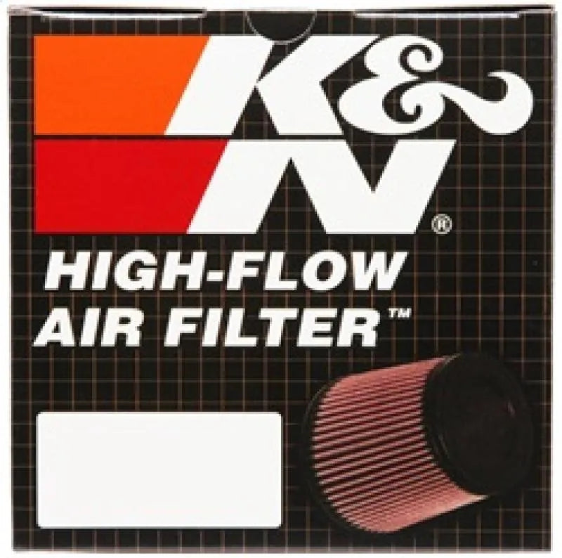 K&N Universal Clamp-On Air Filter 4-1/2in FLG / 5-7/8in B / 4-1/2in T / 8-3/8in H - Corvette Realm