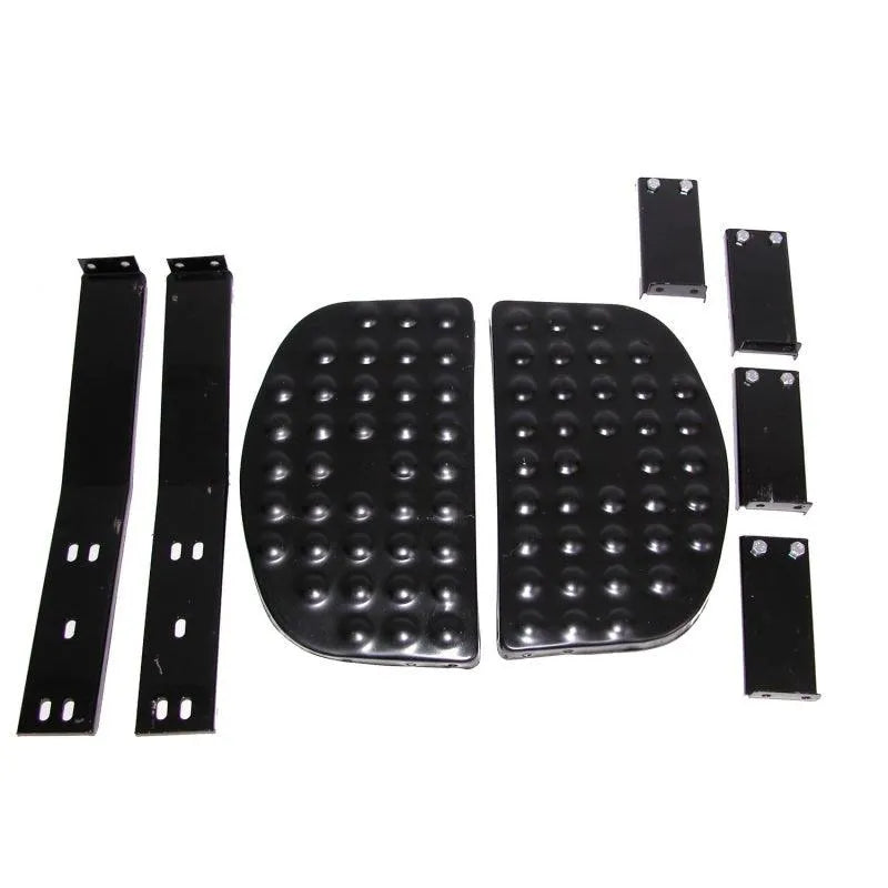 Omix Side Step Kit Black Universal Application - Corvette Realm